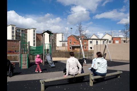 The 158 homes in the first phase come with community facilities  such as playgrounds but are limited to one car per household